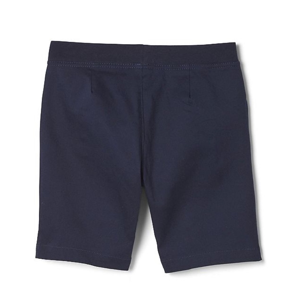 French Toast girls Knit Waistband pull-on shorts 2 pack set Navy 6 - Picture 4 of 5